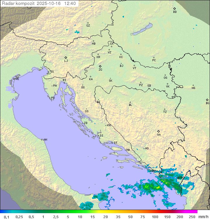Padavine Hrvaška