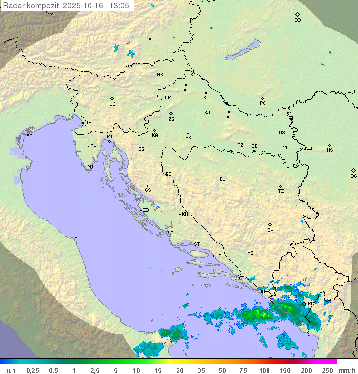 Padavine Hrvaška