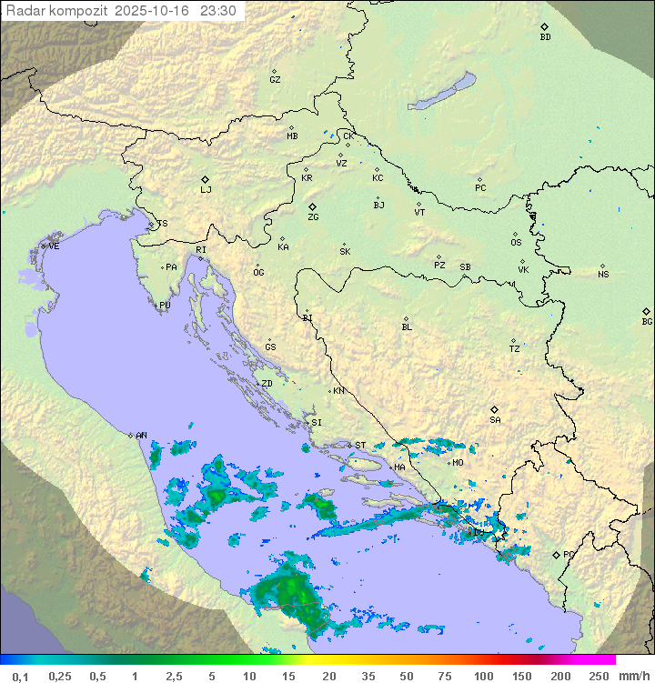 Padavine Hrvaška