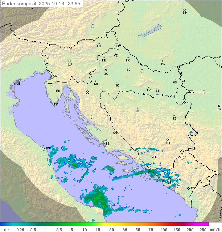 Padavine Hrvaška