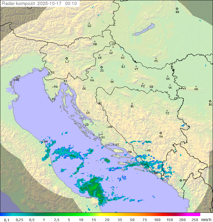 Padavine Hrvaška