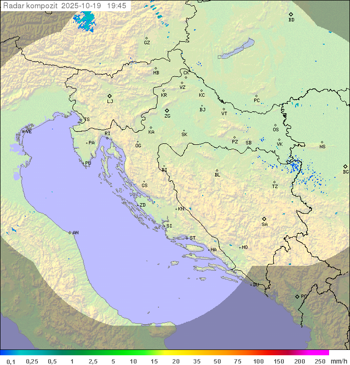 Padavine Hrvaška