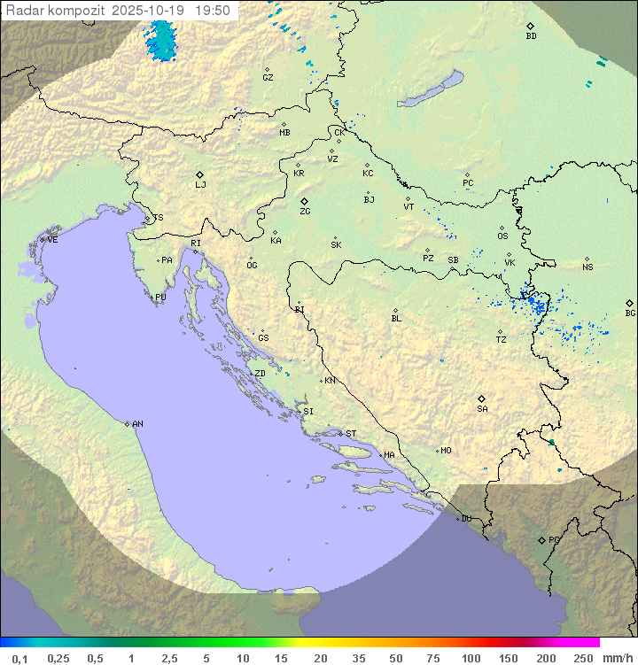 Padavine Hrvaška