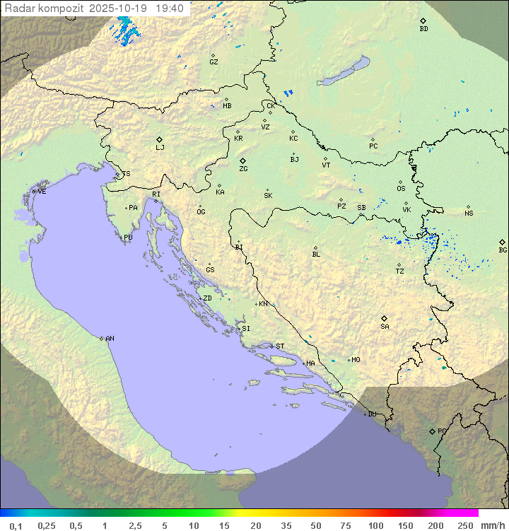 Padavine Hrvaška