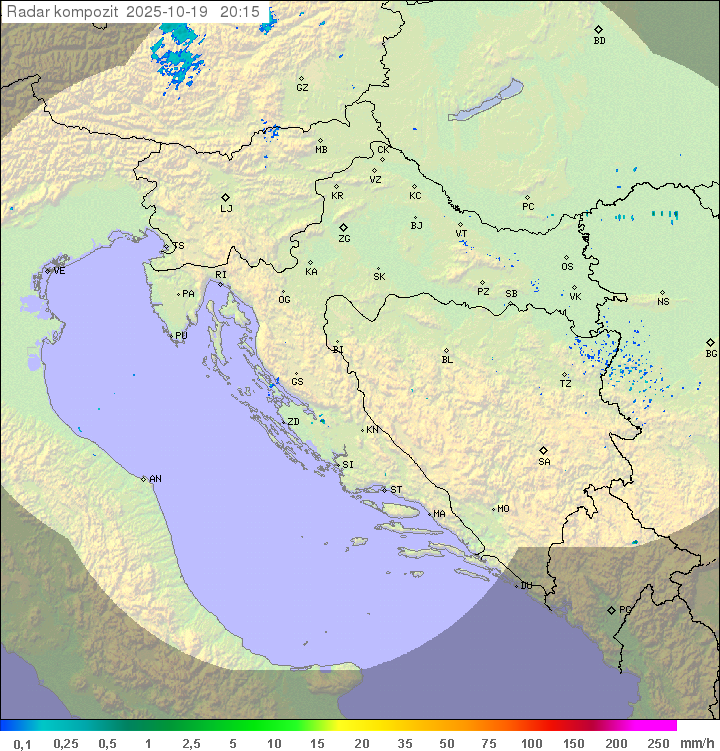 Padavine Hrvaška