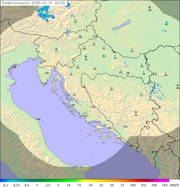 Padavine Hrvaška