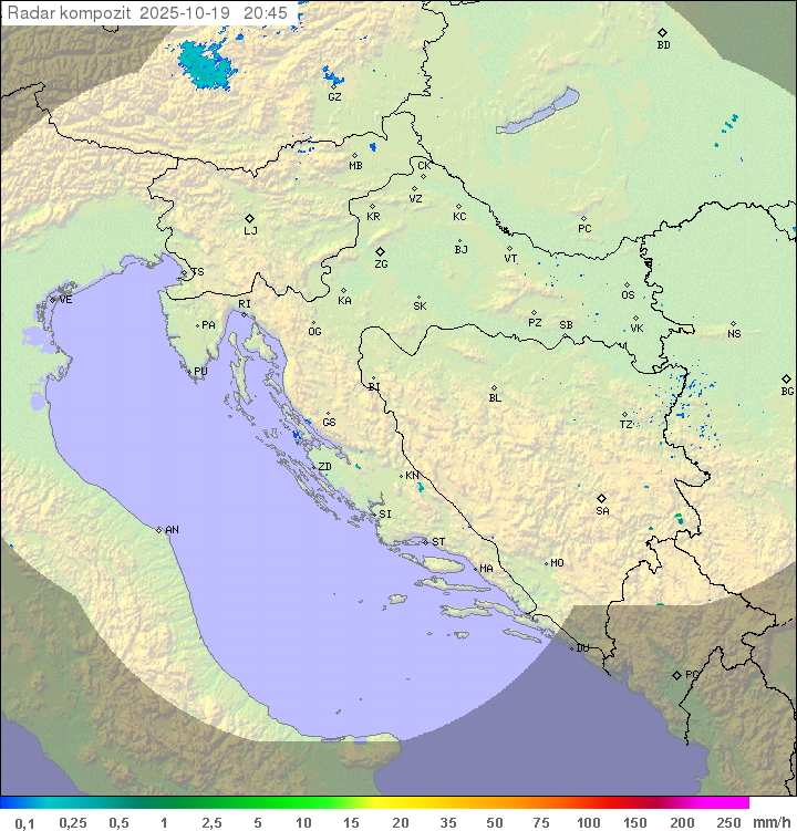 Padavine Hrvaška