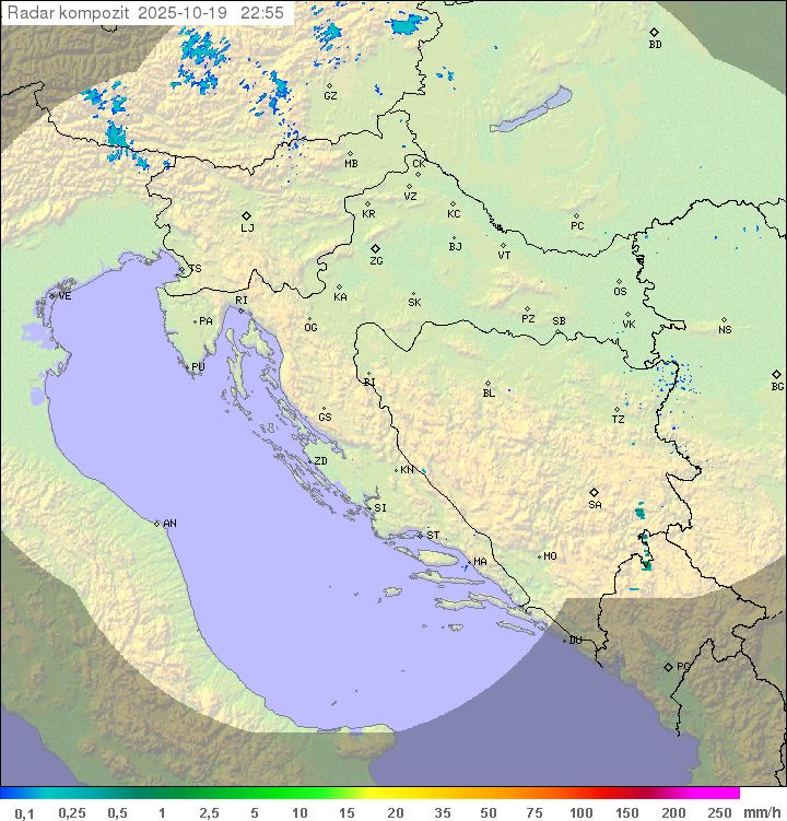 Padavine Hrvaška