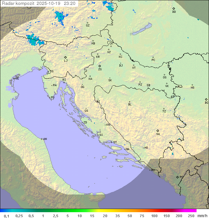 Padavine Hrvaška