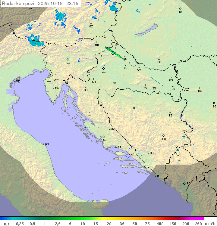 Padavine Hrvaška