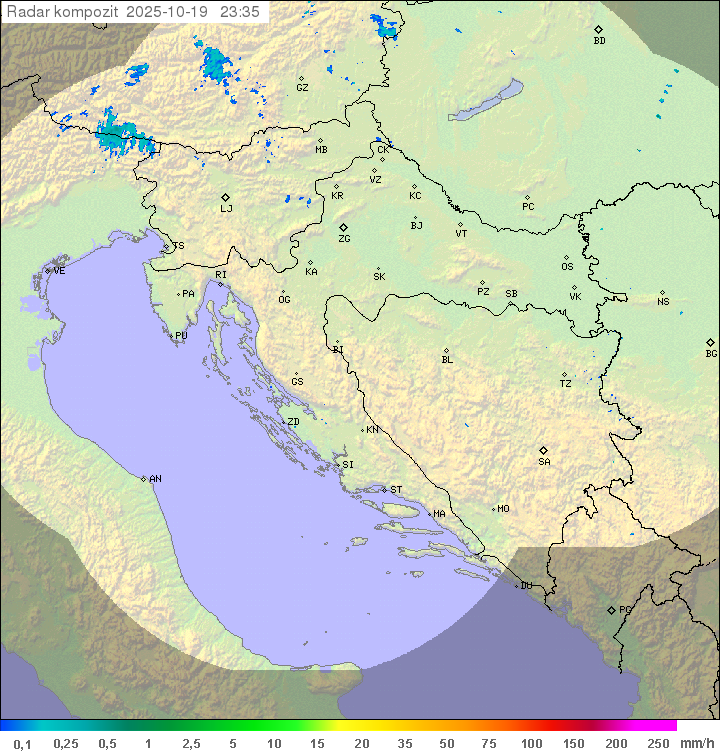 Padavine Hrvaška