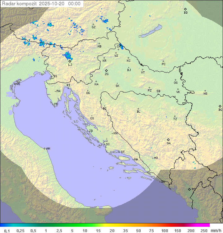 Padavine Hrvaška