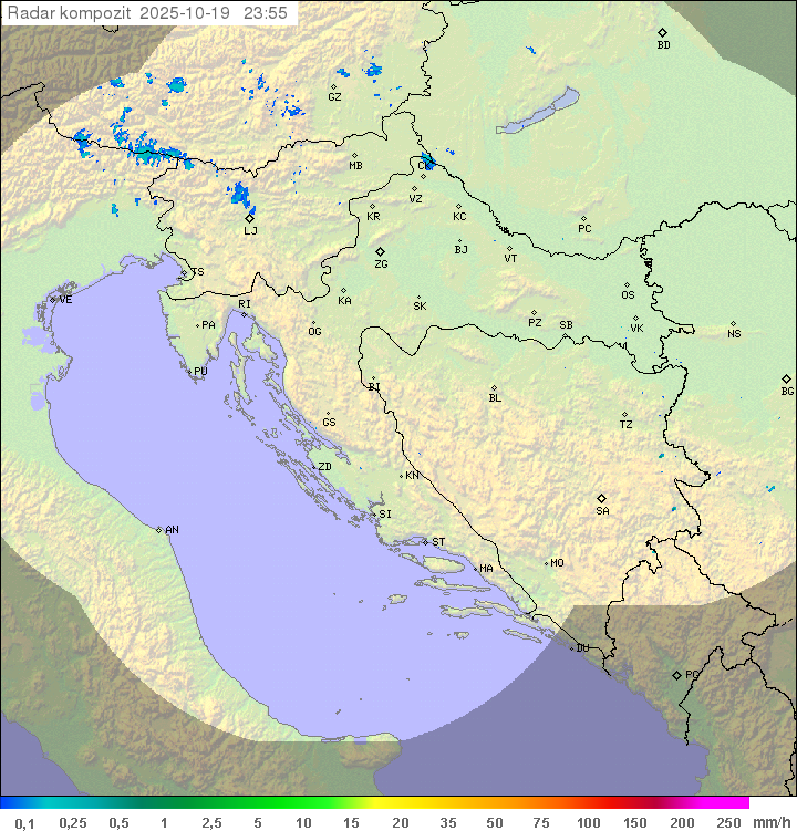 Padavine Hrvaška