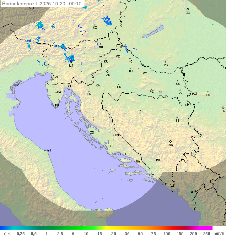 Padavine Hrvaška