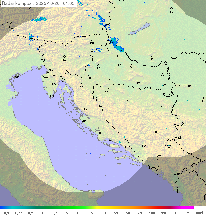 Padavine Hrvaška
