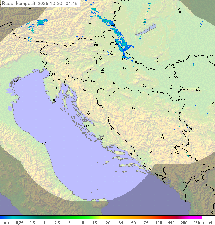 Padavine Hrvaška