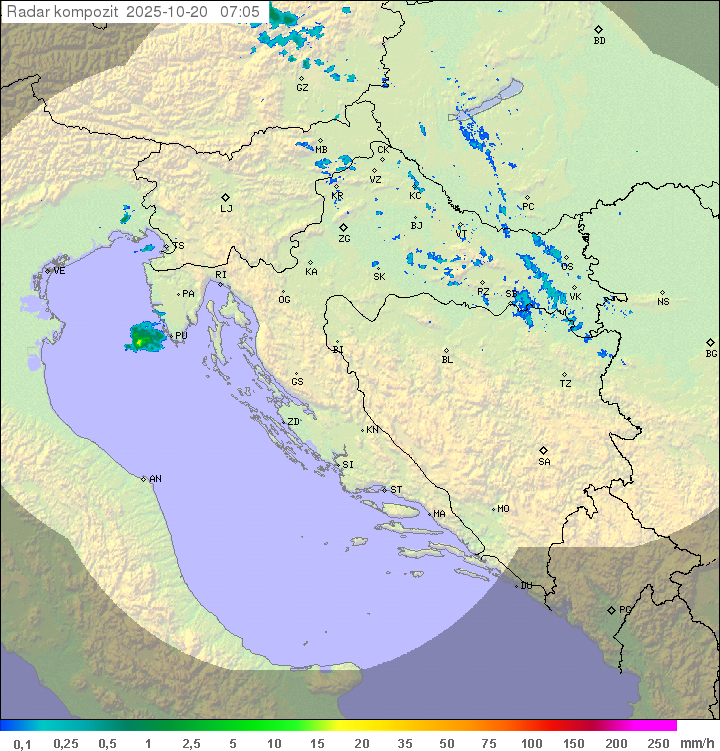 Padavine Hrvaška