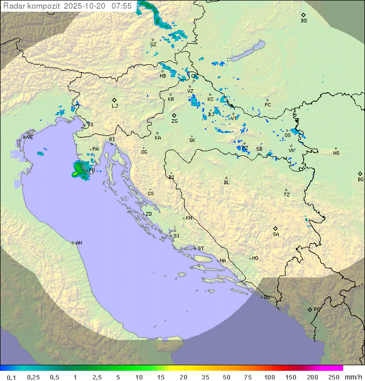 Padavine Hrvaška
