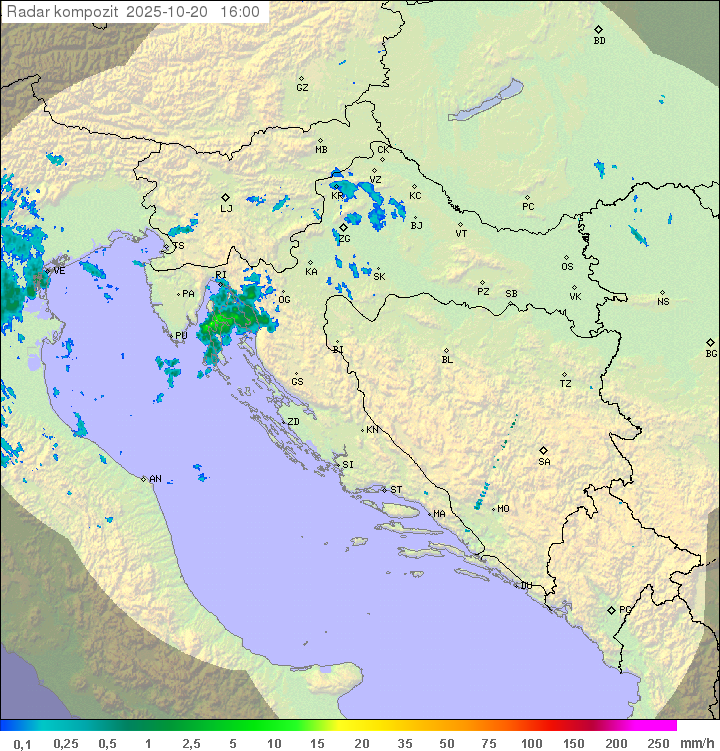 Padavine Hrvaška