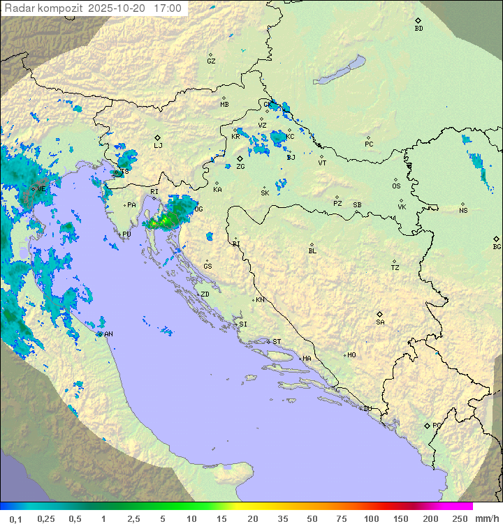 Padavine Hrvaška