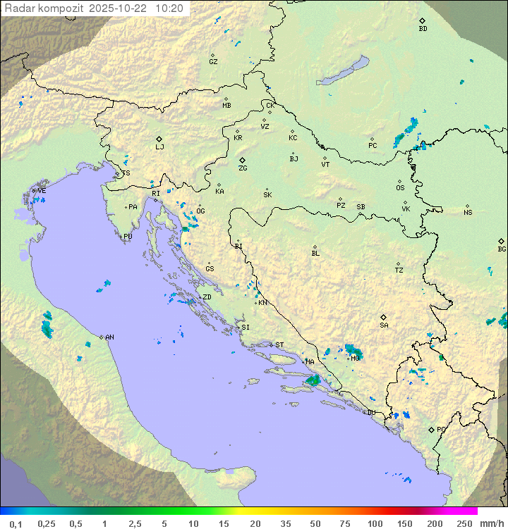 Padavine Hrvaška