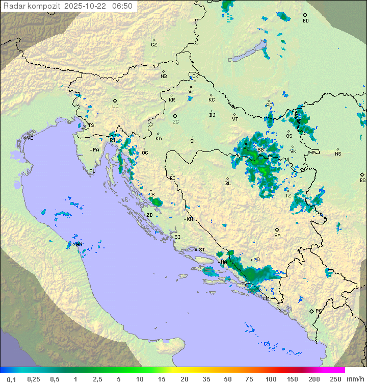 Padavine Hrvaška