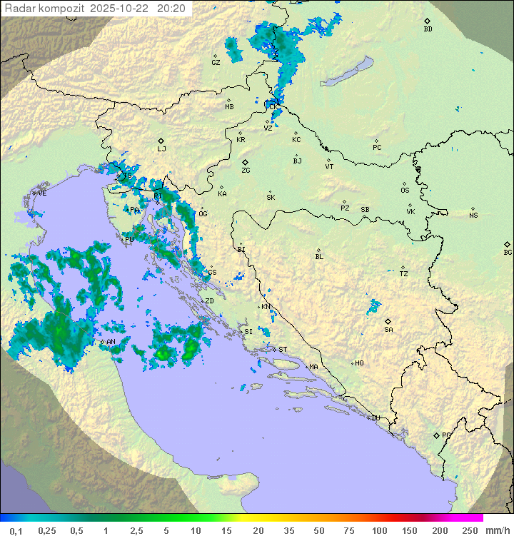 Padavine Hrvaška