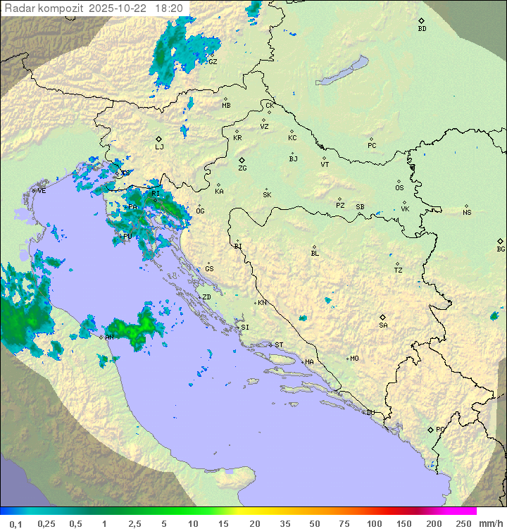 Padavine Hrvaška