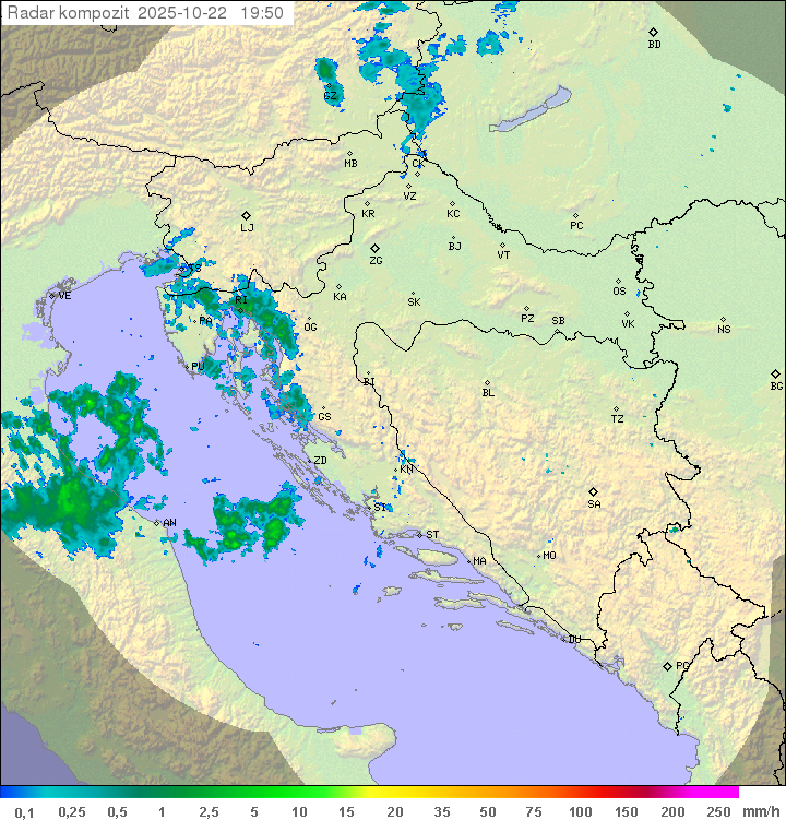 Padavine Hrvaška