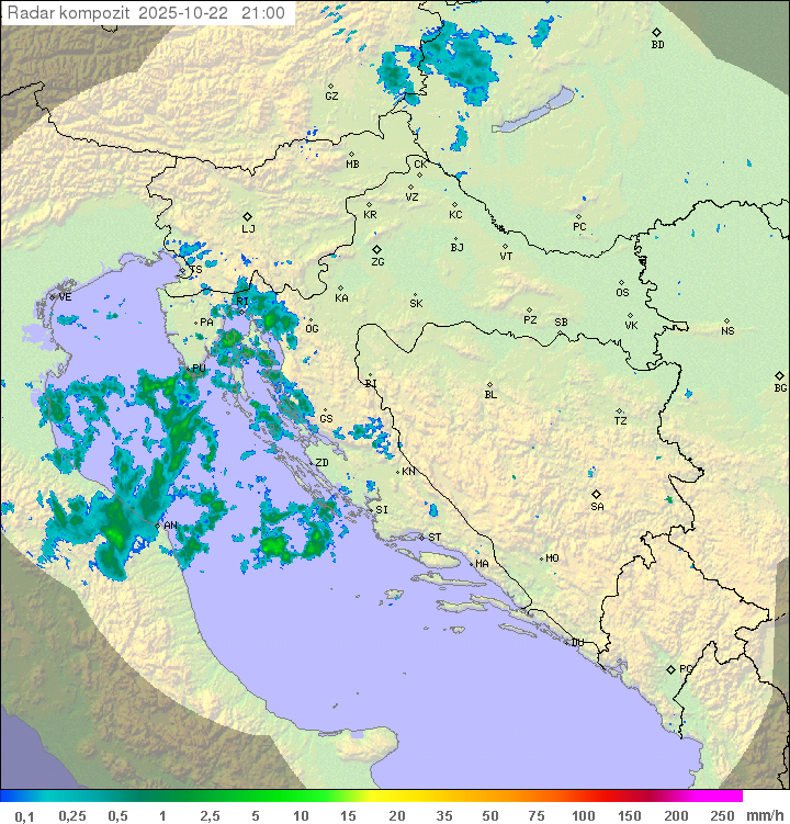 Padavine Hrvaška