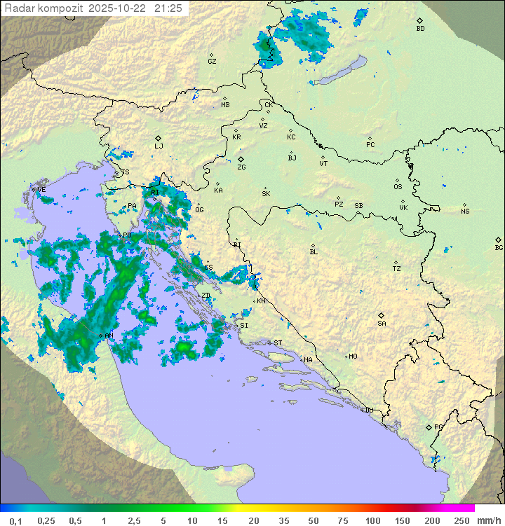 Padavine Hrvaška