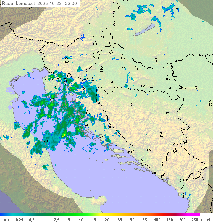 Padavine Hrvaška