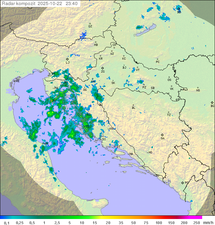 Padavine Hrvaška