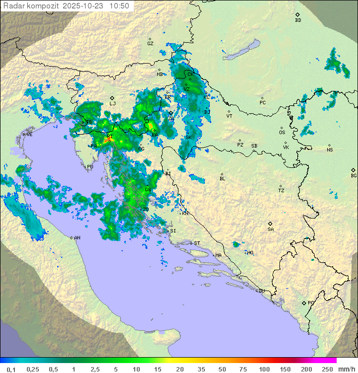 Padavine Hrvaška