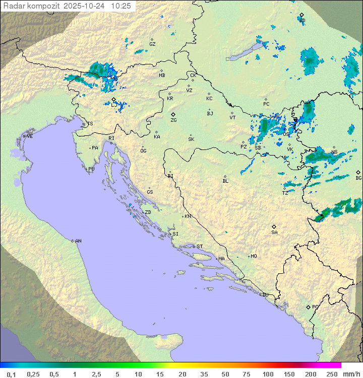 Padavine Hrvaška