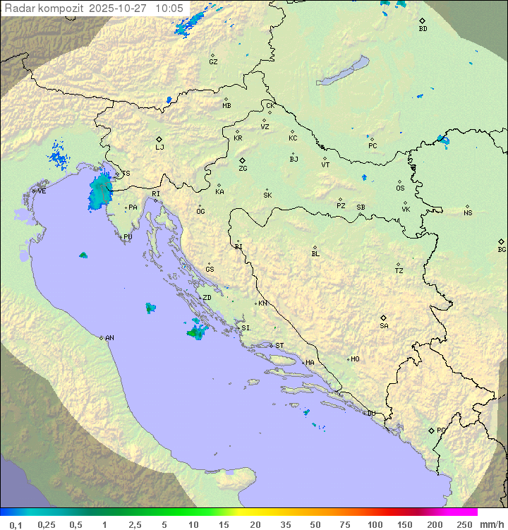 Padavine Hrvaška