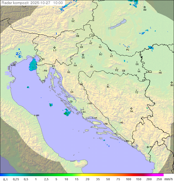 Padavine Hrvaška
