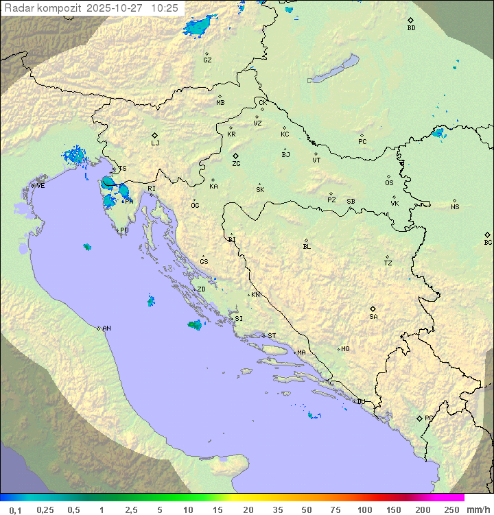 Padavine Hrvaška
