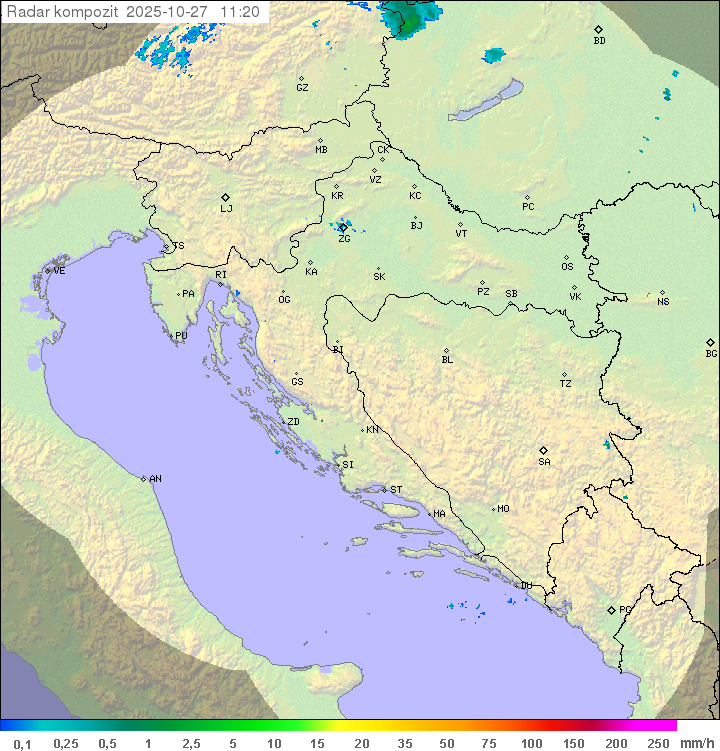 Padavine Hrvaška
