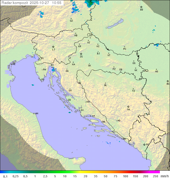 Padavine Hrvaška
