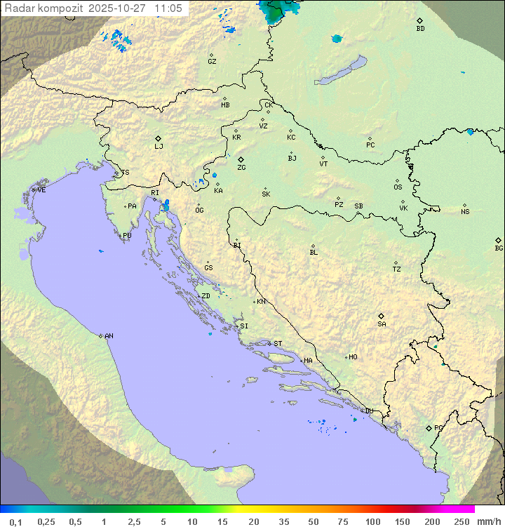 Padavine Hrvaška