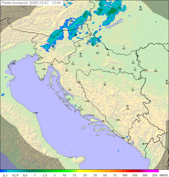 Padavine Hrvaška