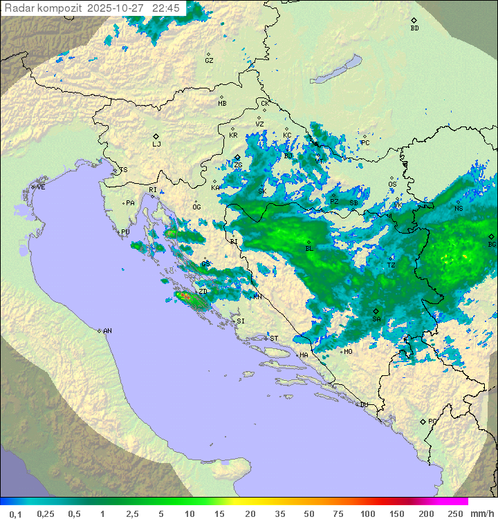 Padavine Hrvaška