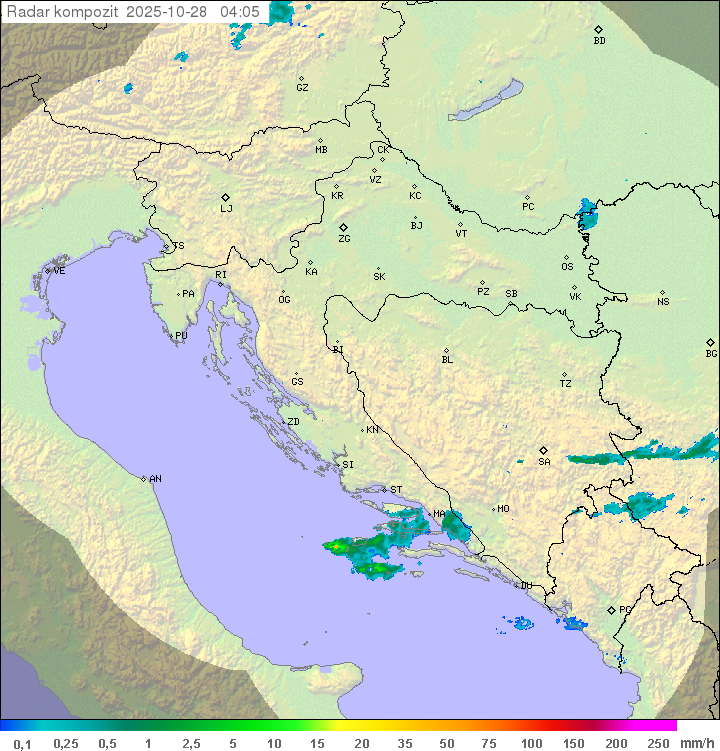Padavine Hrvaška