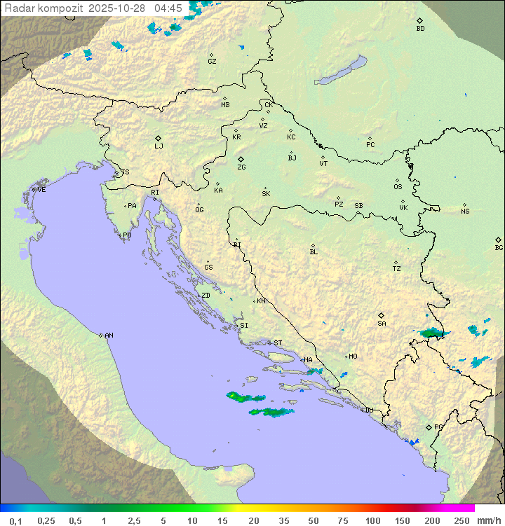Padavine Hrvaška