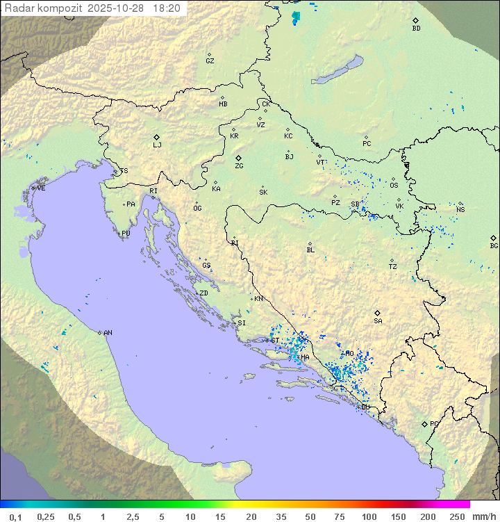 Padavine Hrvaška
