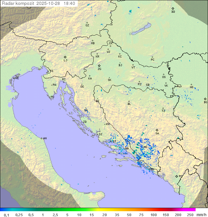 Padavine Hrvaška