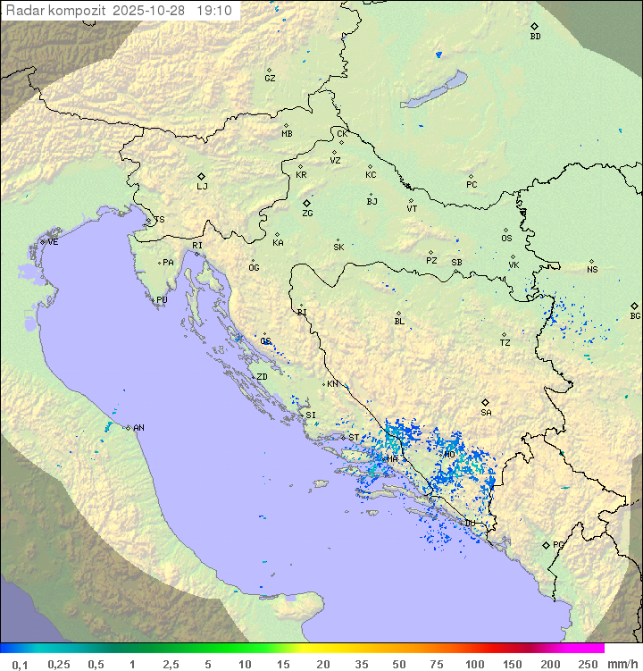 Padavine Hrvaška