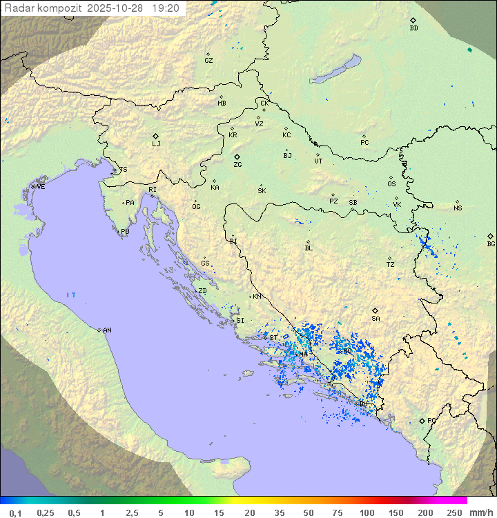Padavine Hrvaška