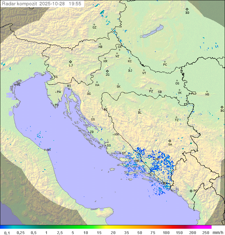 Padavine Hrvaška